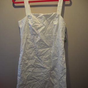 white embroidered Lilly Pulitzer dress